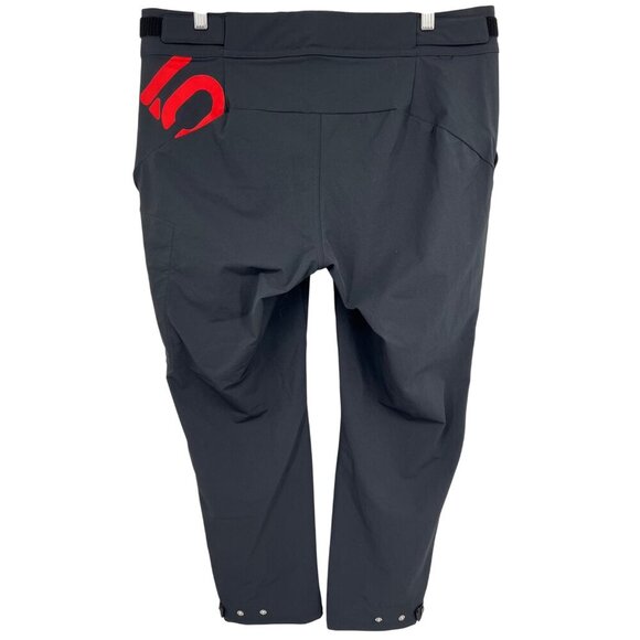 Adidas Mens 5.10 TrailX Pts Pants 38 Black Recycled Bike Cycling Activewear New - Picture 4 of 11